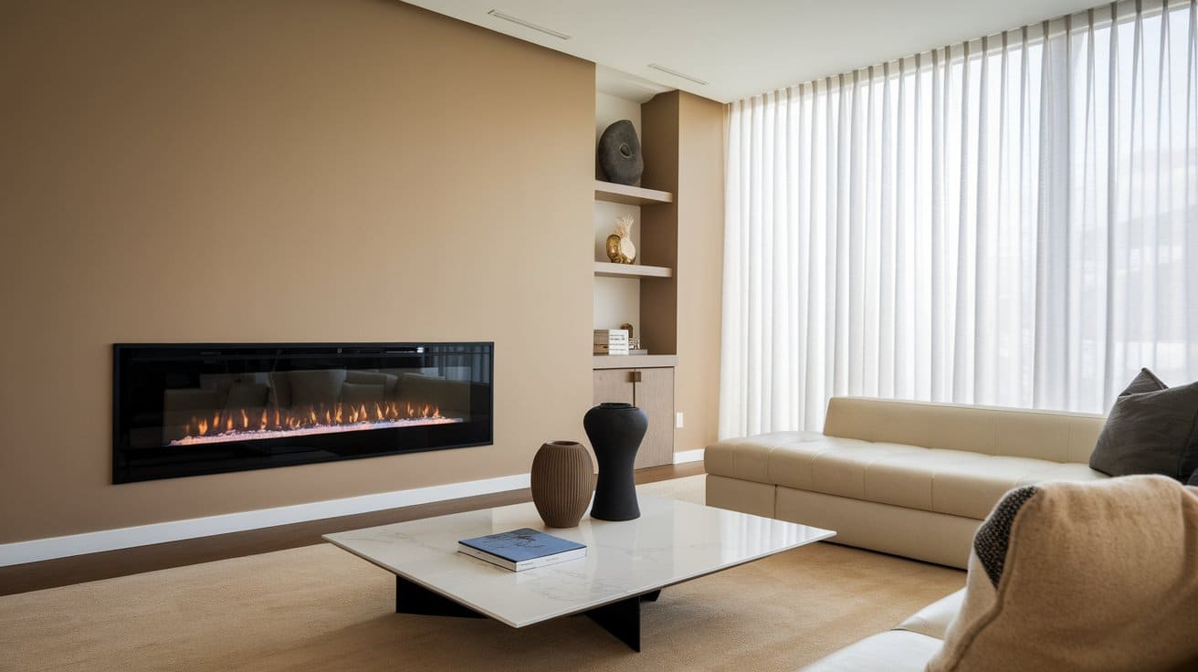 Sleek-wall- mounted-Electric-Corner-Fireplace