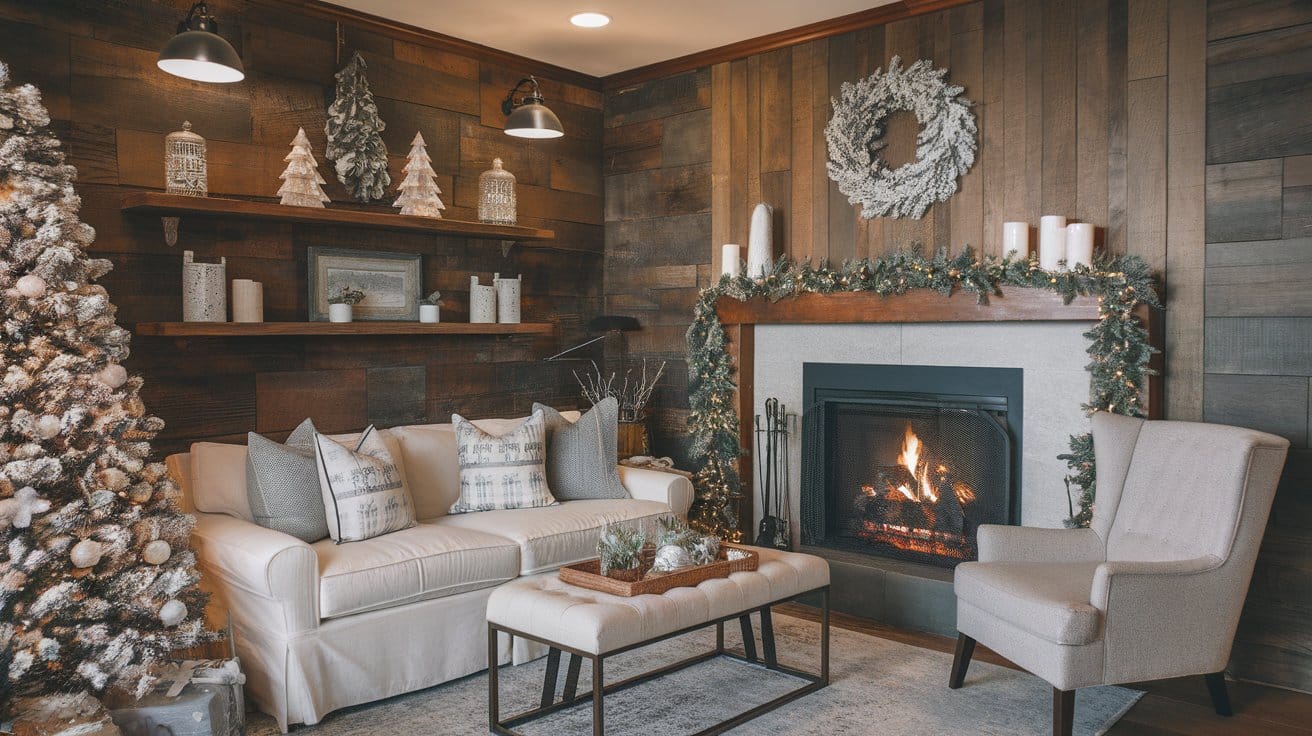 Cozy-Winter-Lounge-Setup-Around-Fireplace