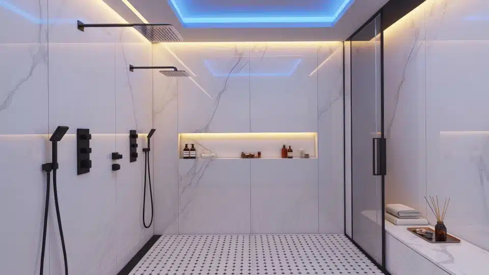 dual-showerheads
