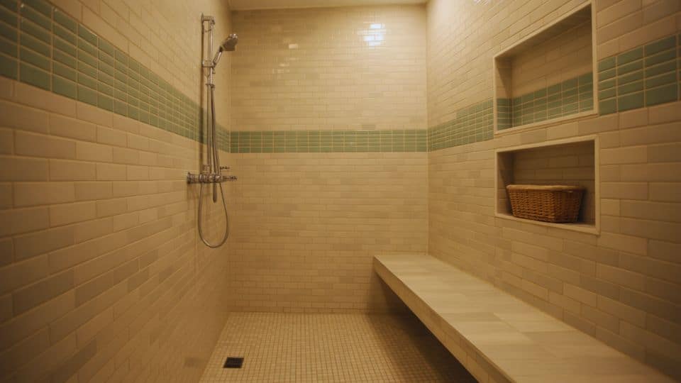 built-in-shower-benches