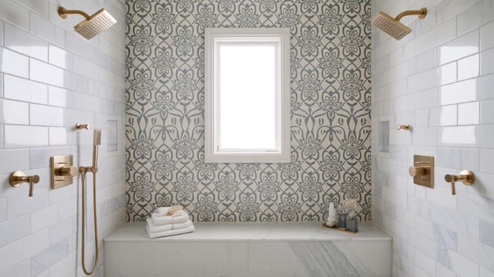 patterned-tile-accent-wall