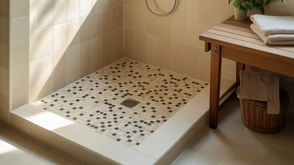 mosaic-tile-shower-floor