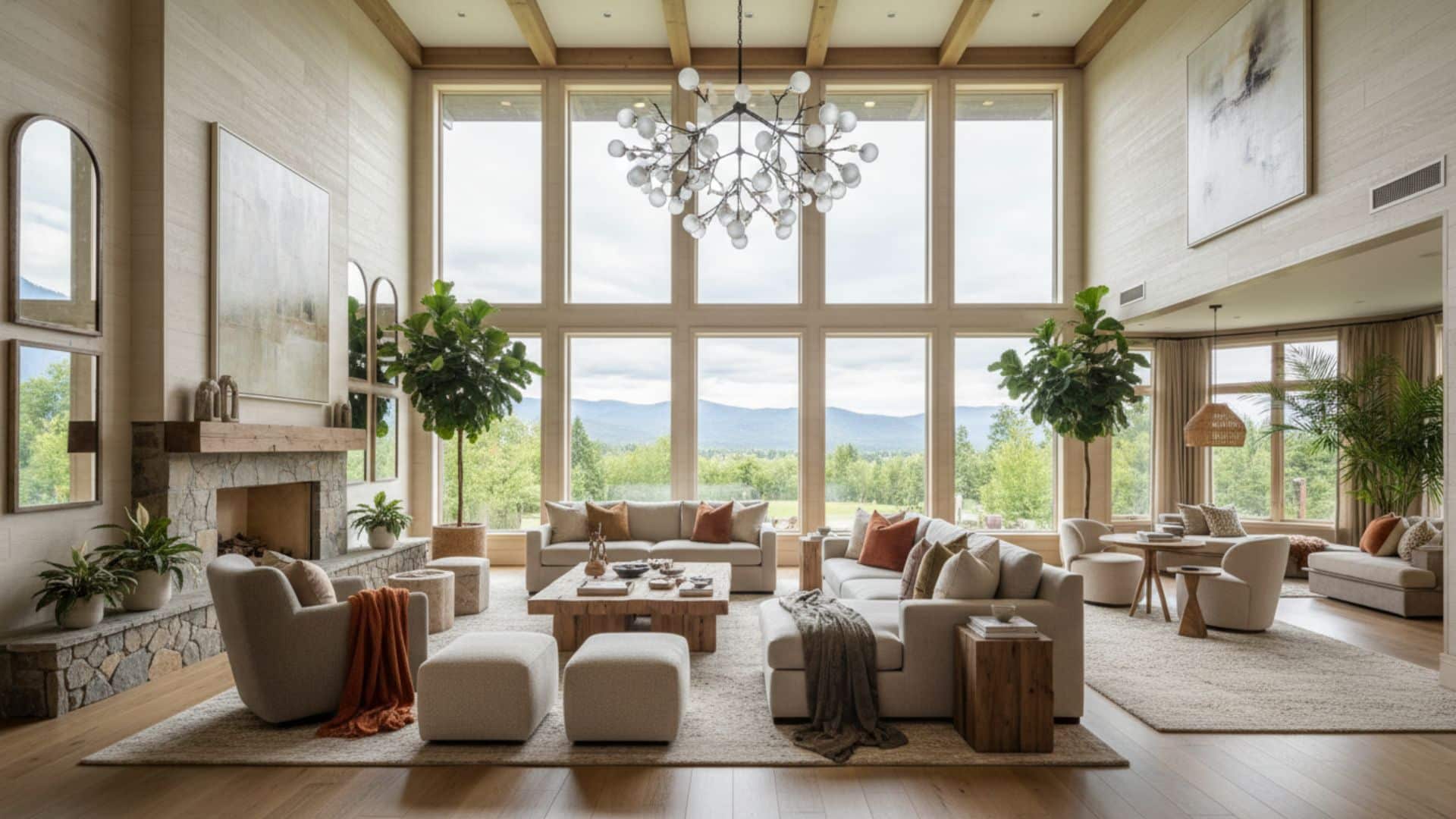 living-room-high-ceiling-wall-decor-ideas