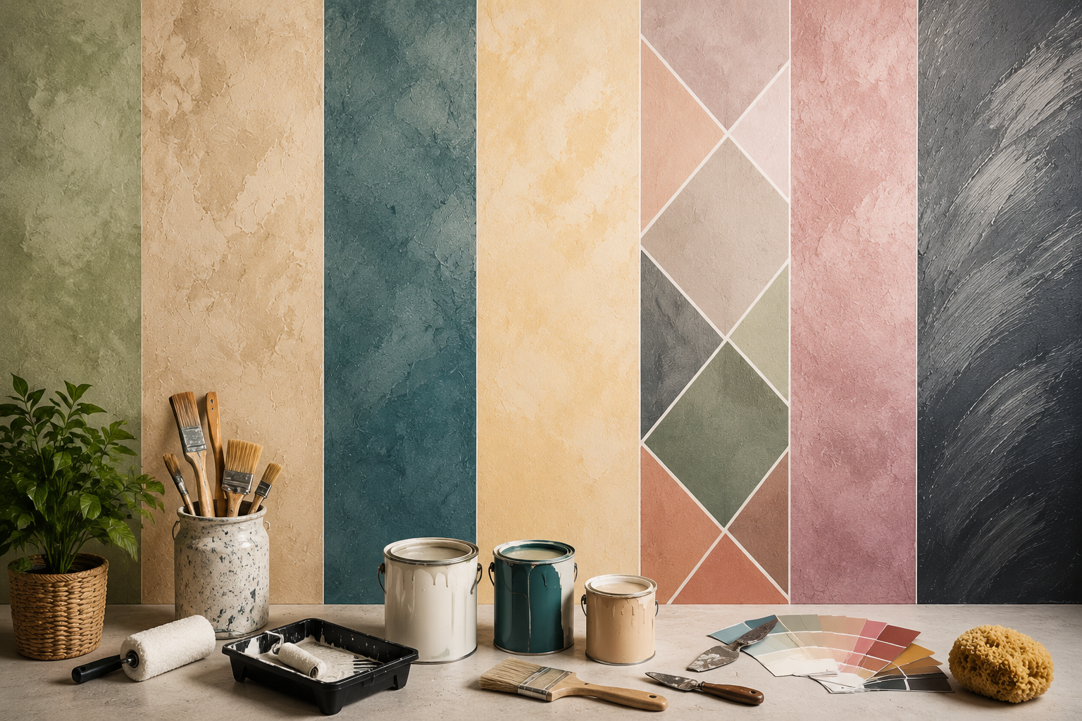 painting-techniques-for-walls