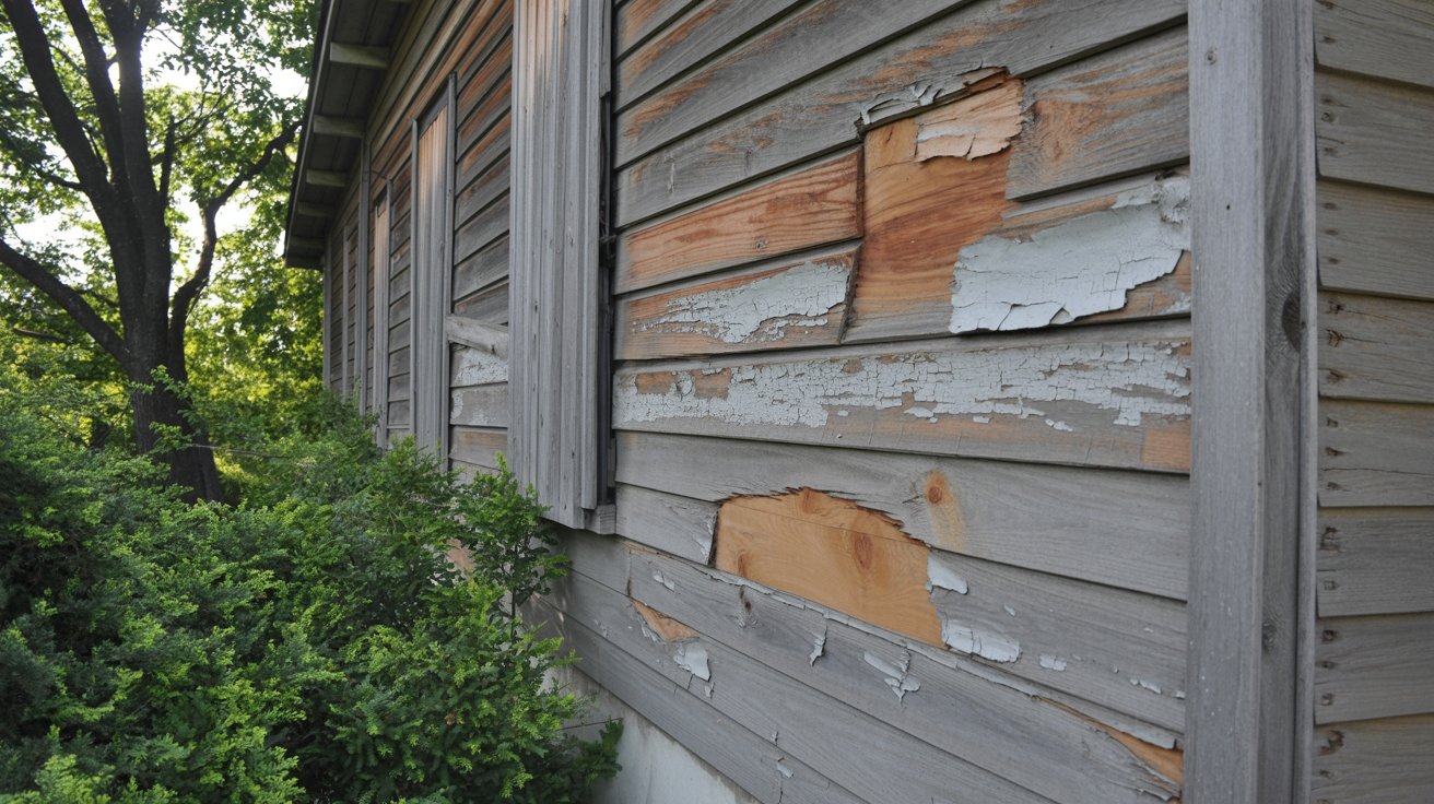 common mistakes in wood siding repairs, including not fixing rot, using the wrong wood, poor fit and gaps, incorrect nailing, skipping prep work, and painting improperly