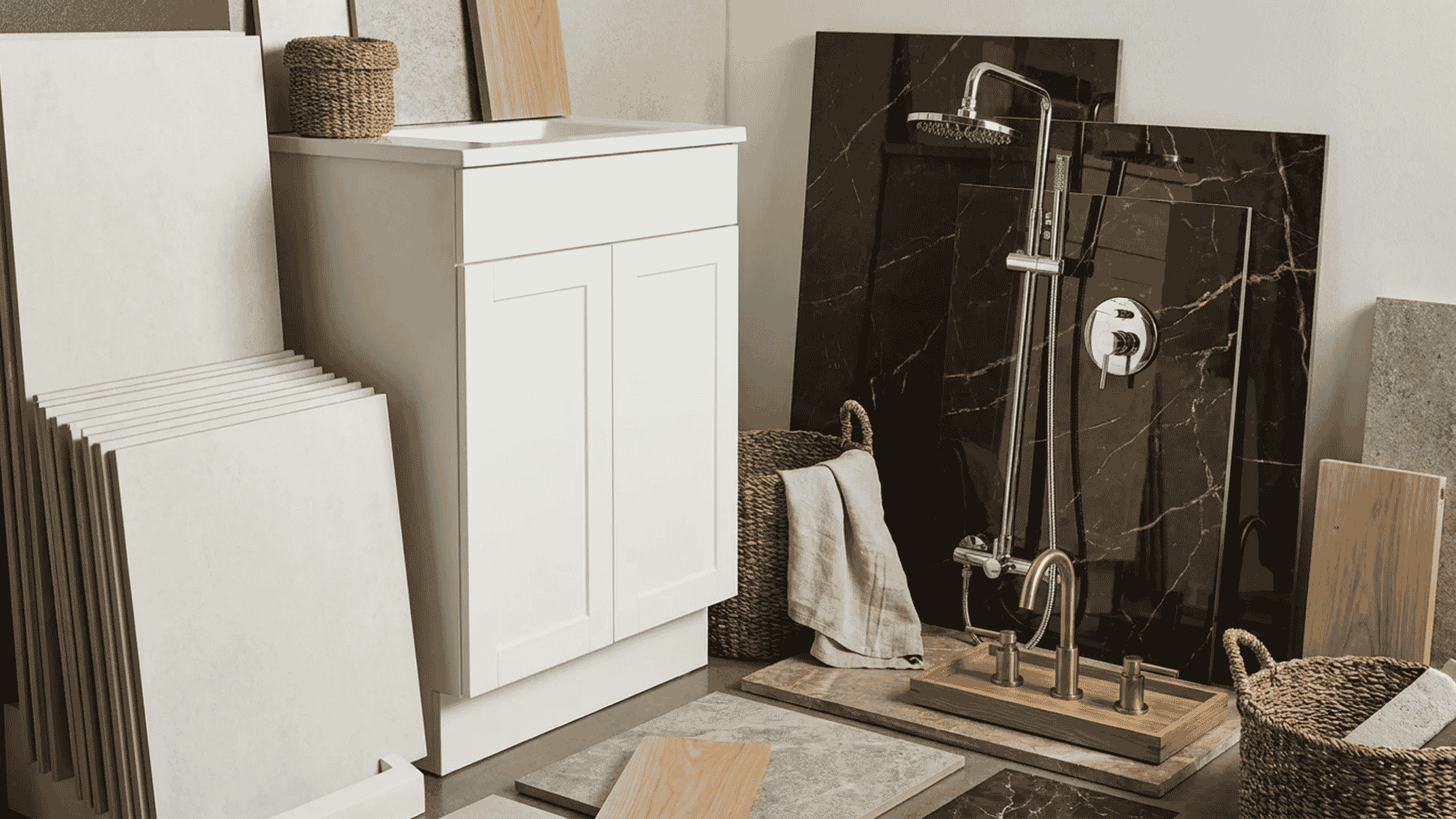Budget vs premium bathroom materials and fixtures